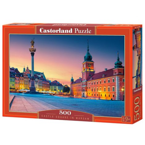 Puzzle Castorland 500el Plac Zamkowy Warszawa, Polska